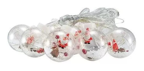 Cortina Esfera Led Trasparentes