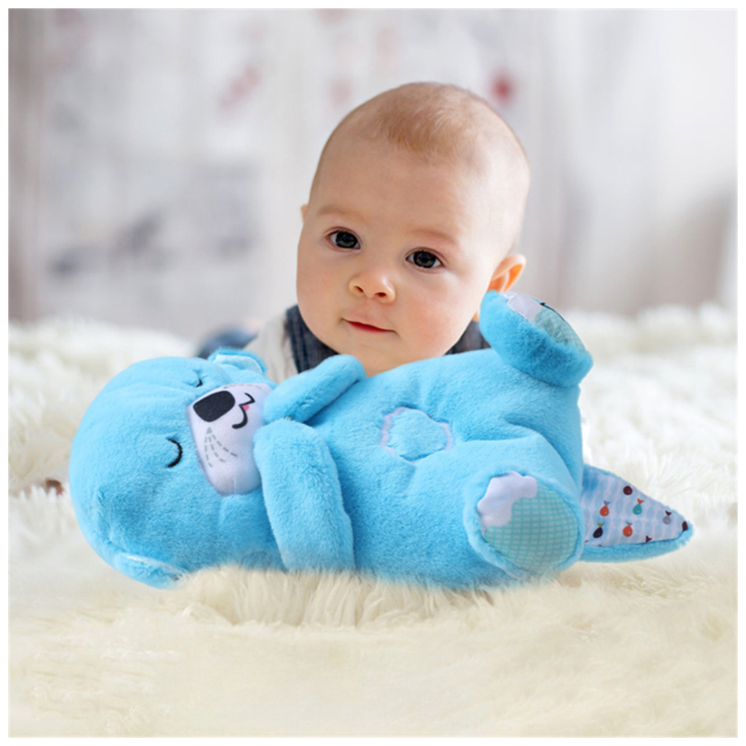 Nutria de Peluche Calmante Azul