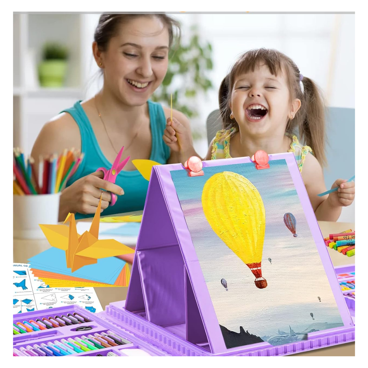 Kit de arte completo con 272 materiales