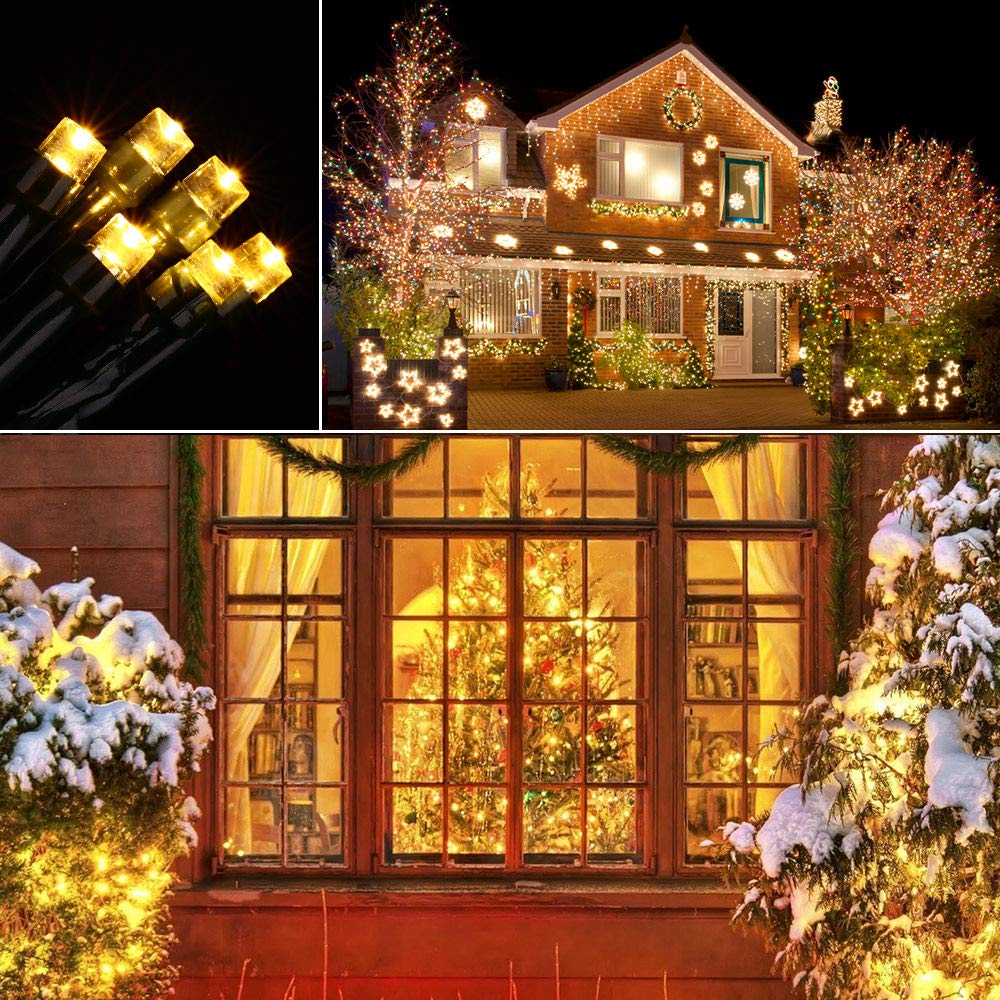 Luces Navidad Solar 17m 170 led