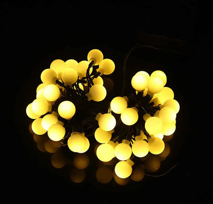 luces navidad solar 5m 20led